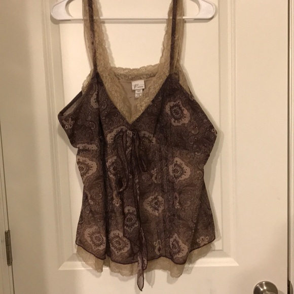 Venezia Tops - Cute Lane Bryant Double Layered Cami